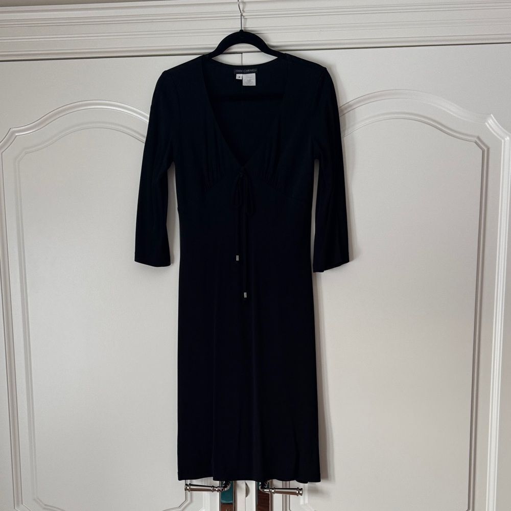 Franco Mirabelli Elegant Black Dress